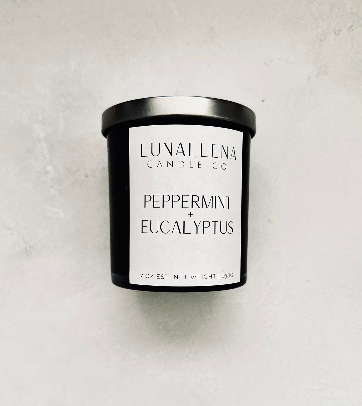 Peppermint + Eucalyptus Candle 7oz