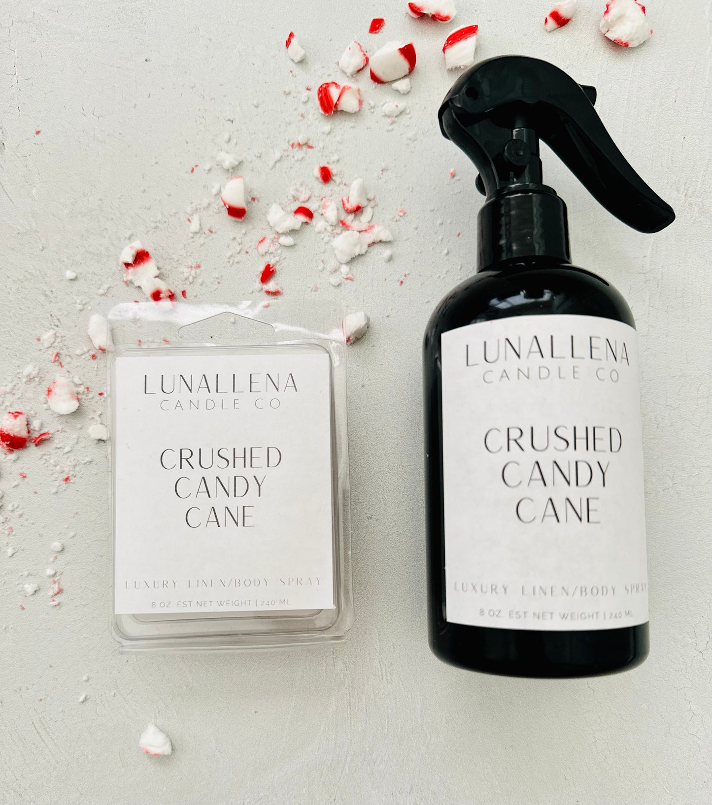 Crushed Candy Cane Linen Spray